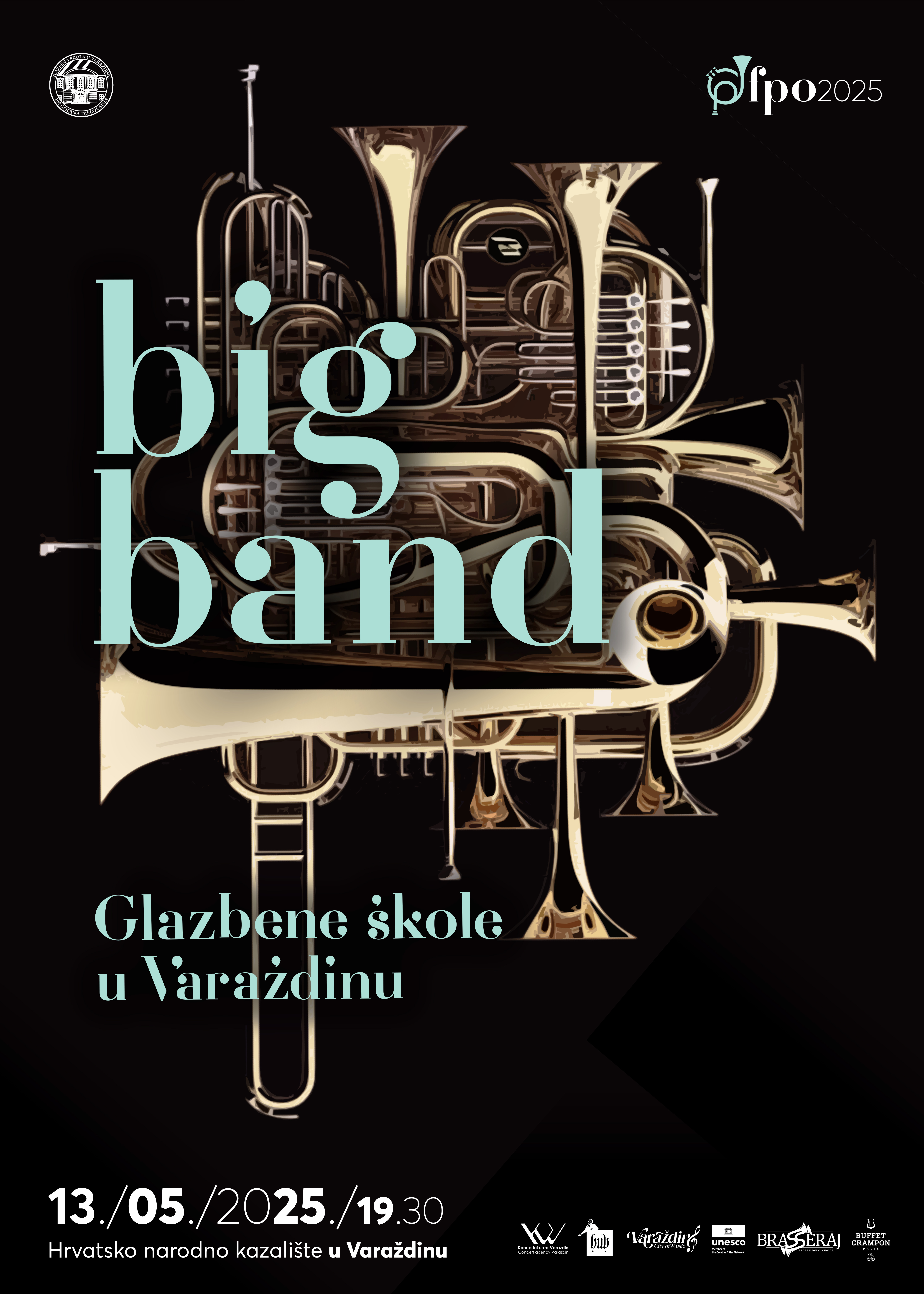 Nastup Big banda Glazbene škole u Varaždinu 