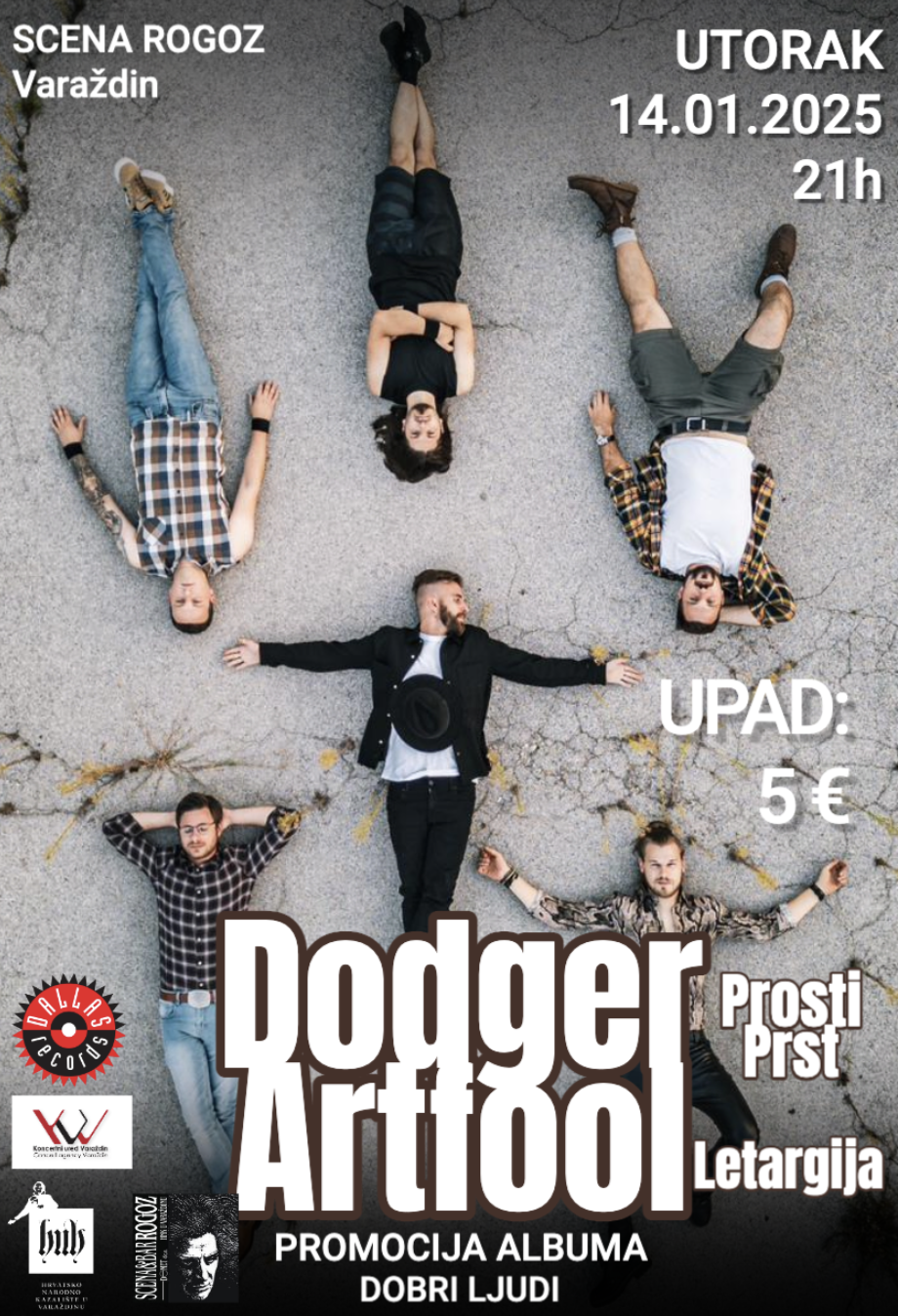 Dodger Artfool - promocija albuma Dobri ljudi