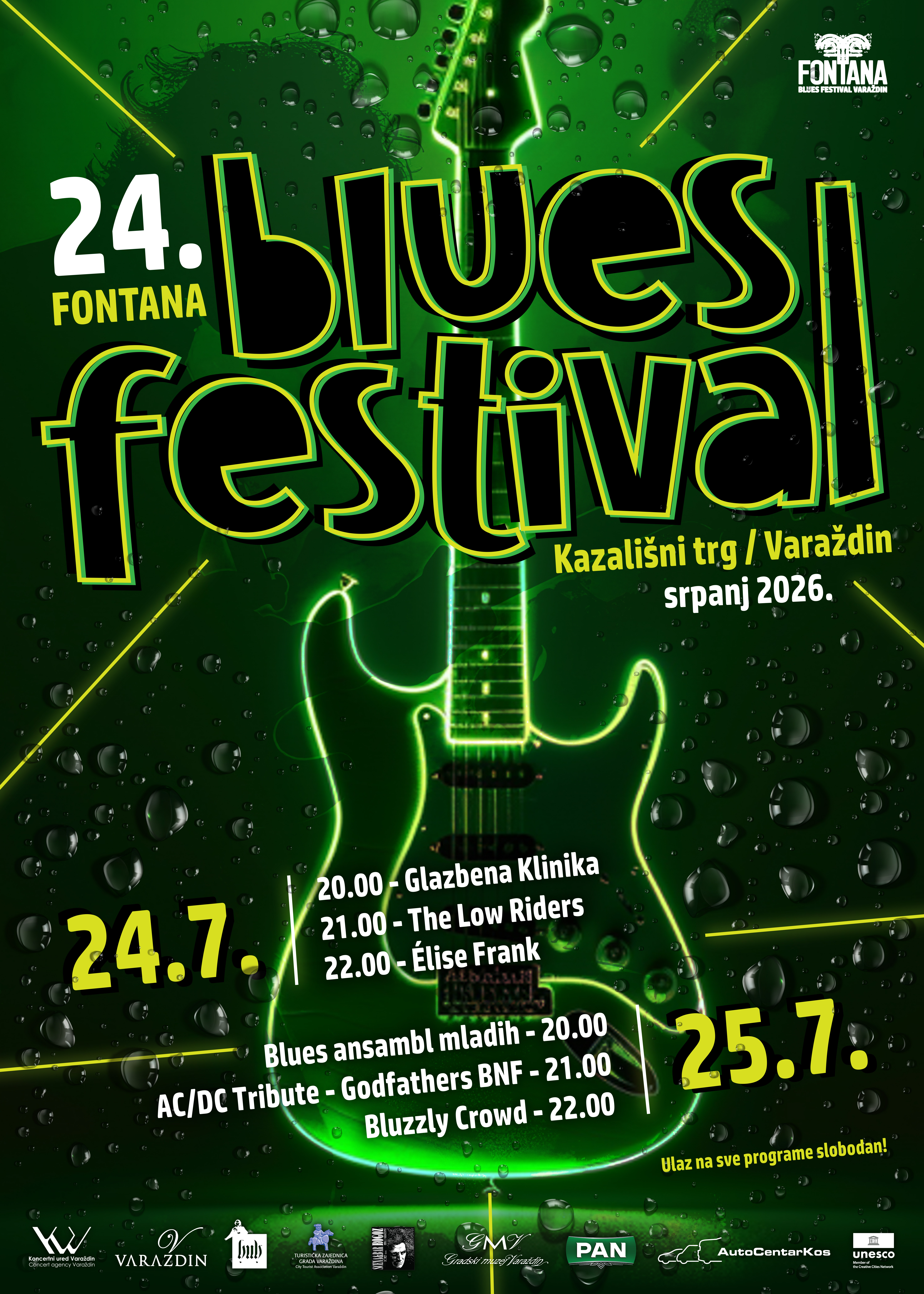 FONTANA BLUES FESTIVAL - GLAZBENA KLINIKA