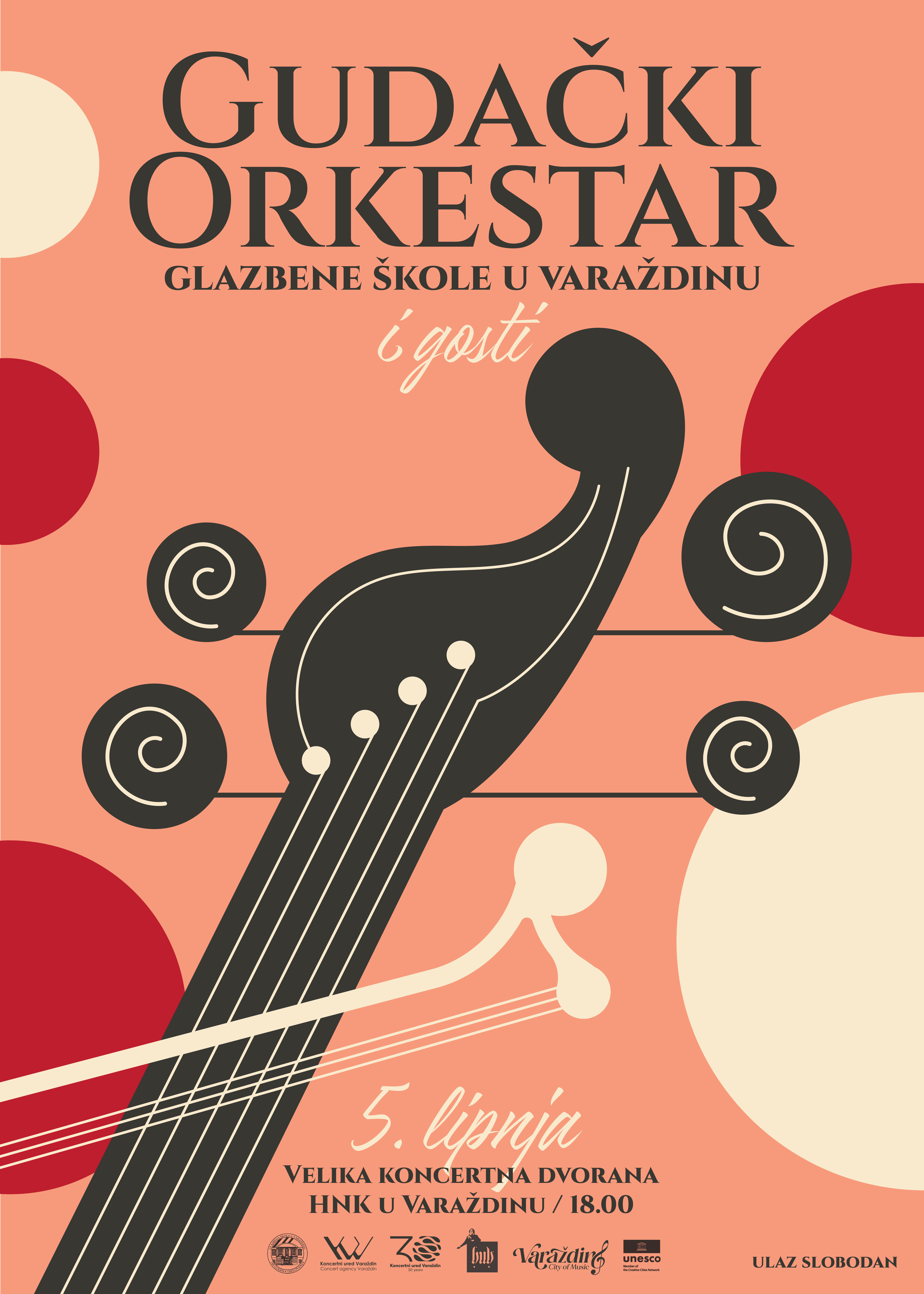 KONCERT GUDAČKOG ORKESTRA I GOSTIJU