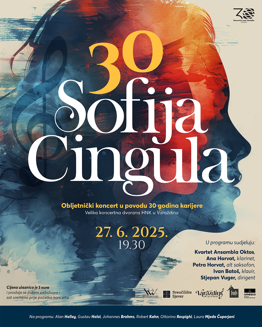 SOFIJA CINGULA - OBLJETNIČKI KONCERT
