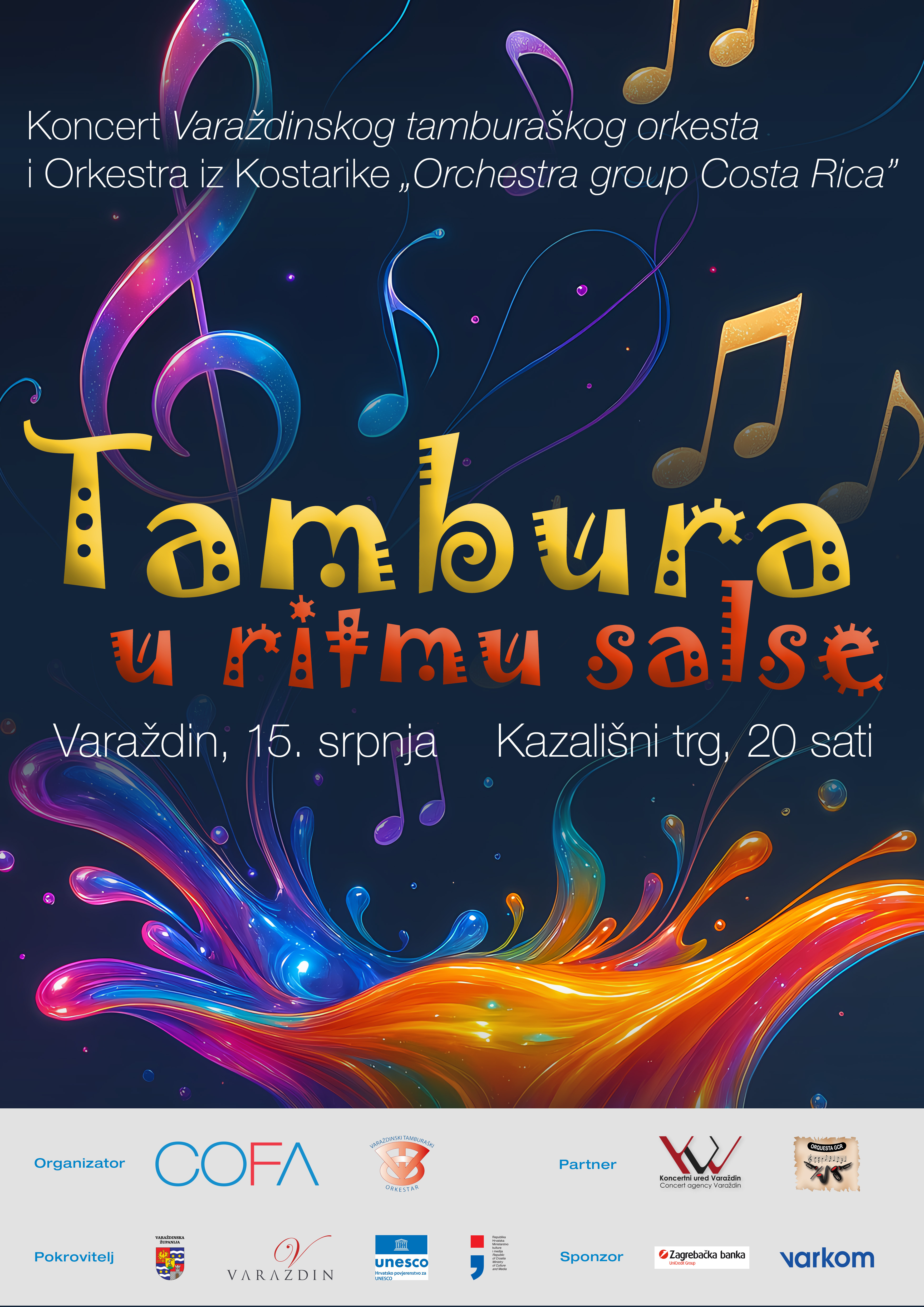 Varaždinski tamburaški orkestar + gosti iz Kostarike