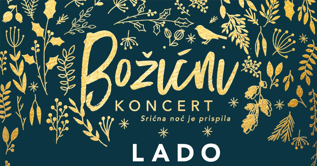 RASPRODANO - Božićni koncert Ansambla LADO