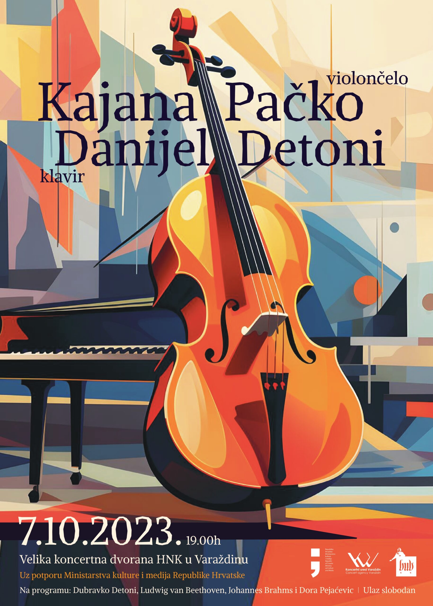 Kajana Pačko, violončelo & Danijel Detoni, klavir