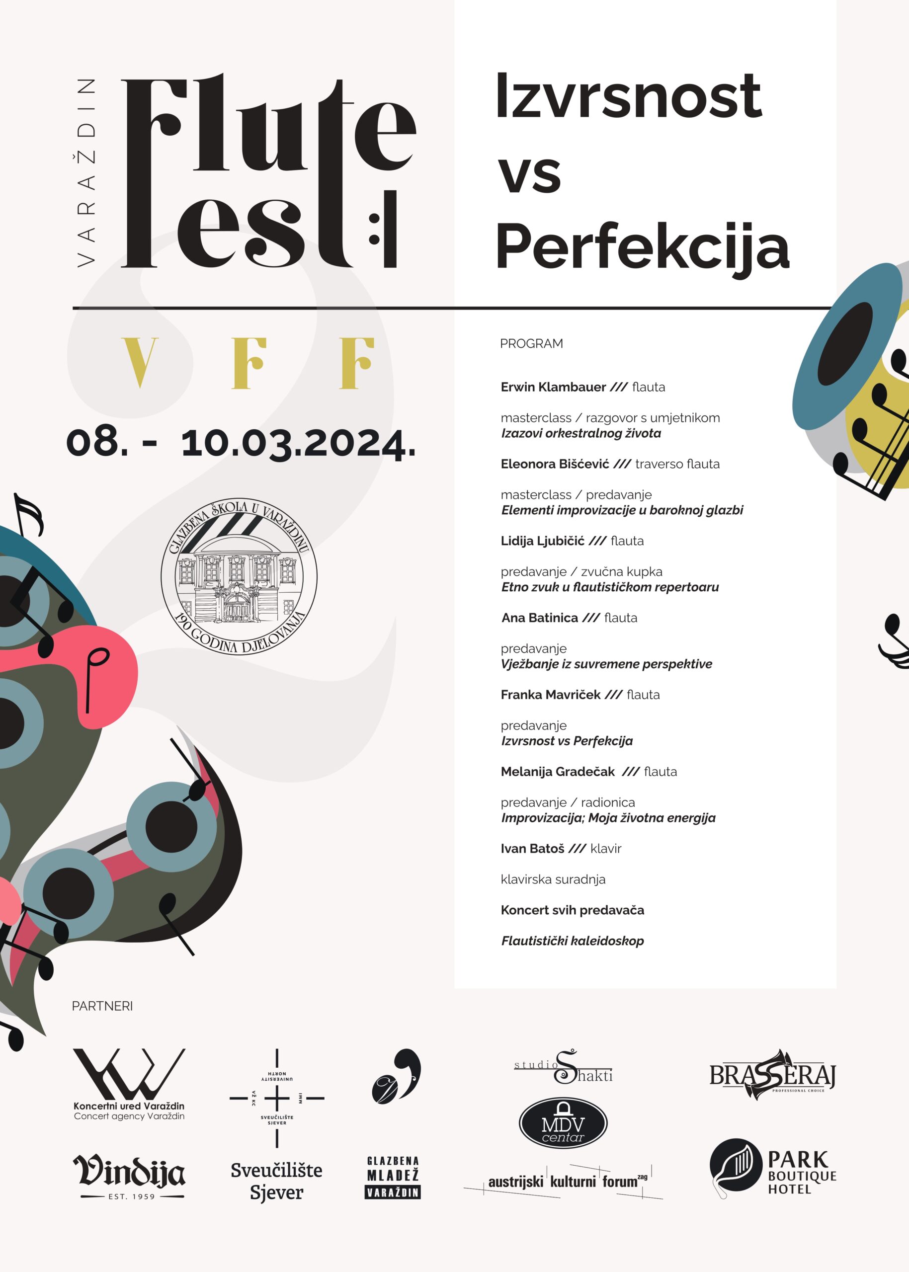 08.-10.03.2024. Varaždin Flute Fest