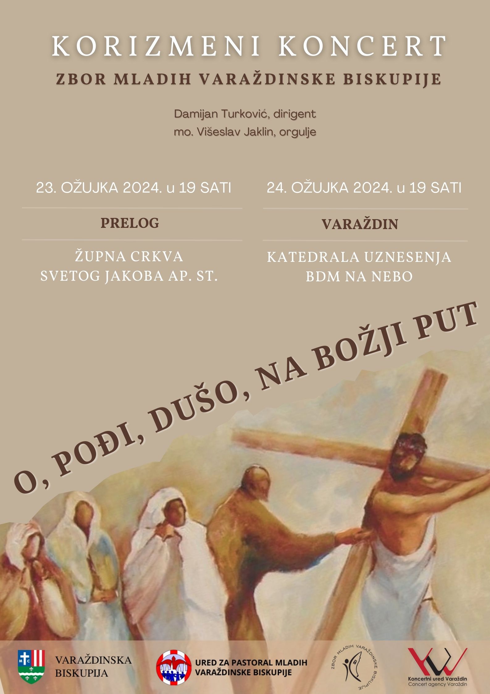 Korizmeni koncert Zbora mladih Varaždinske biskupije