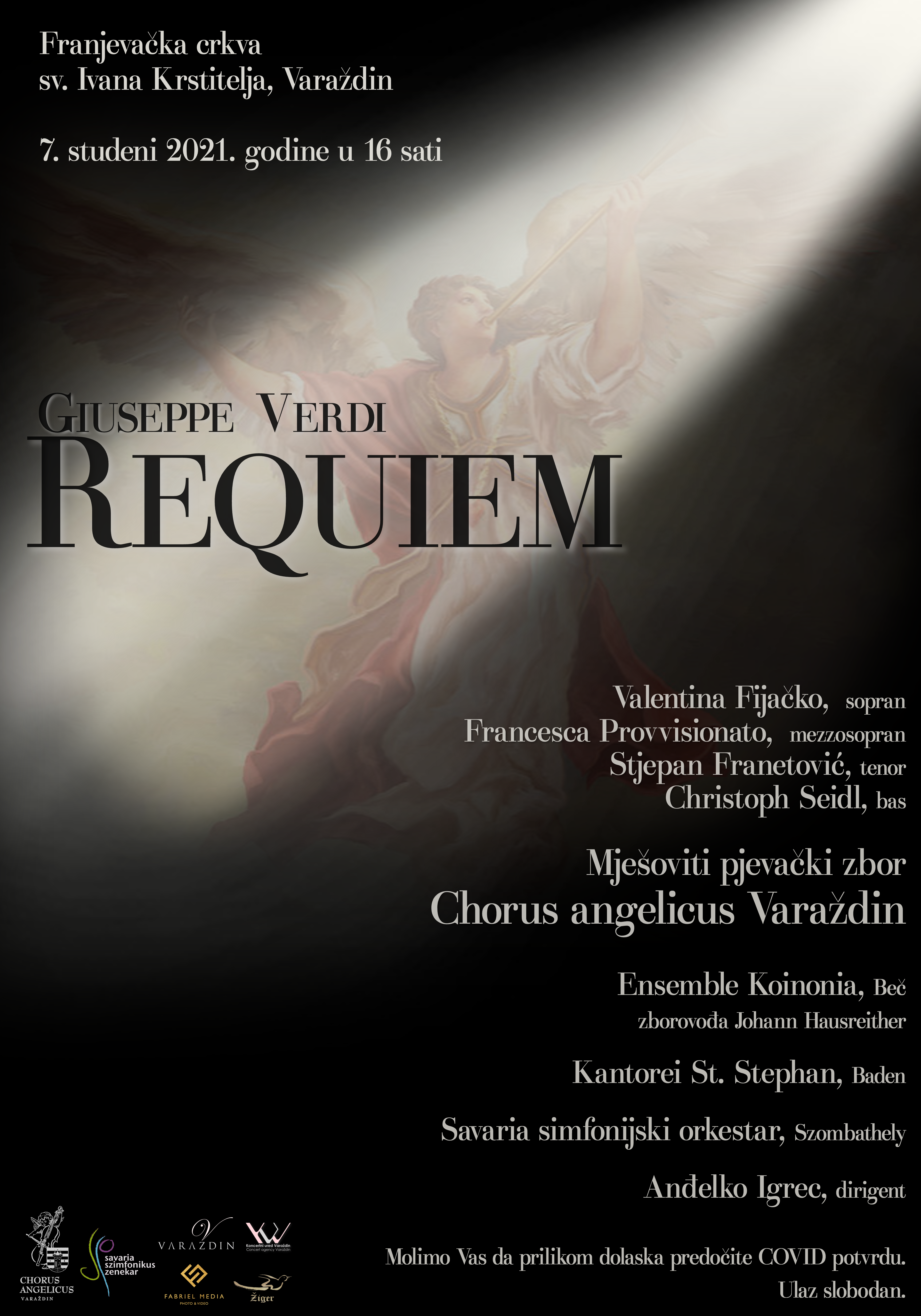 Requiem u Franjevačkoj crkvi u Varaždinu