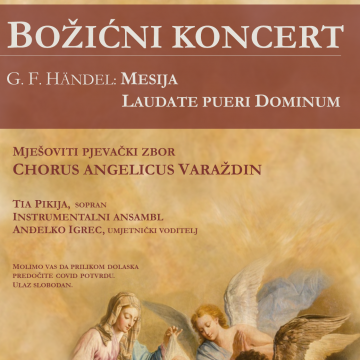 Božićni koncert mješovitog pjevačkog zbora Chorus Angelicus
