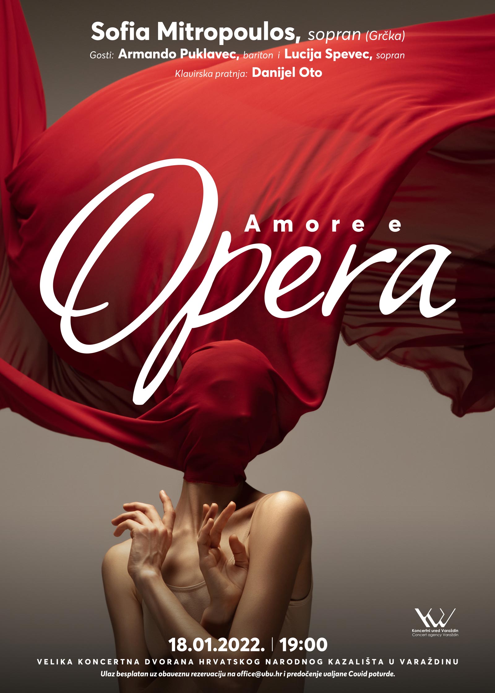 Amore e Opera – Sofia Mitropoulos u Varaždinu!