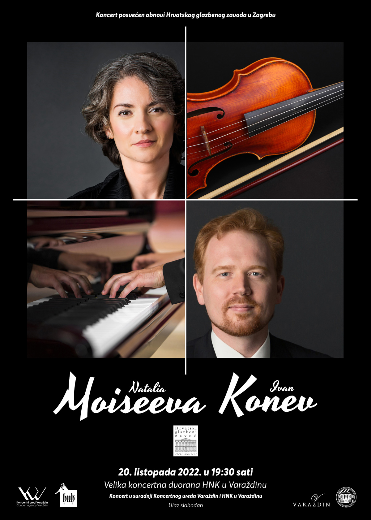 Koncert Ivana Koneva i Natalie Moiseeve