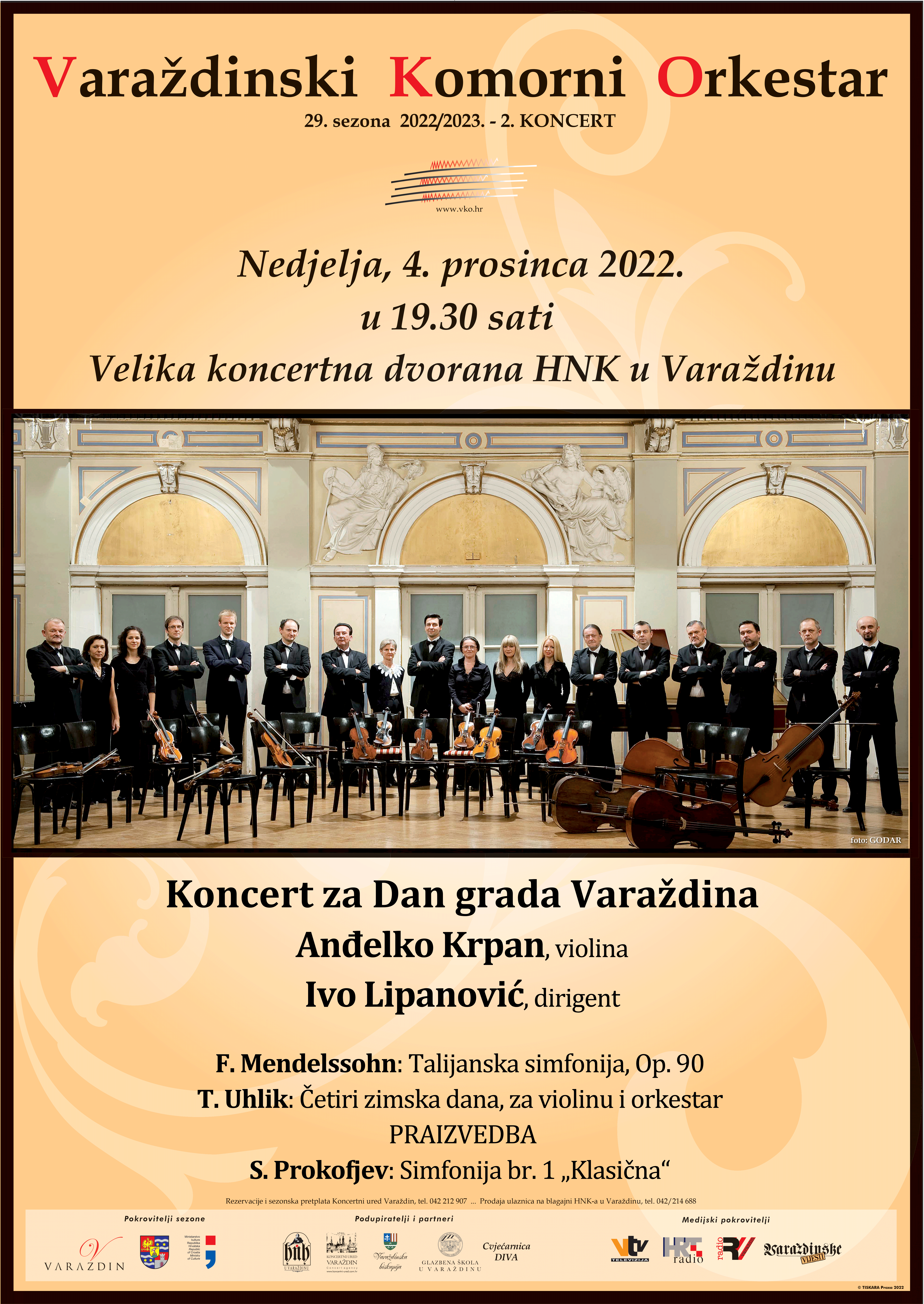 04.12.2022. Varaždinski komorni orkestar
